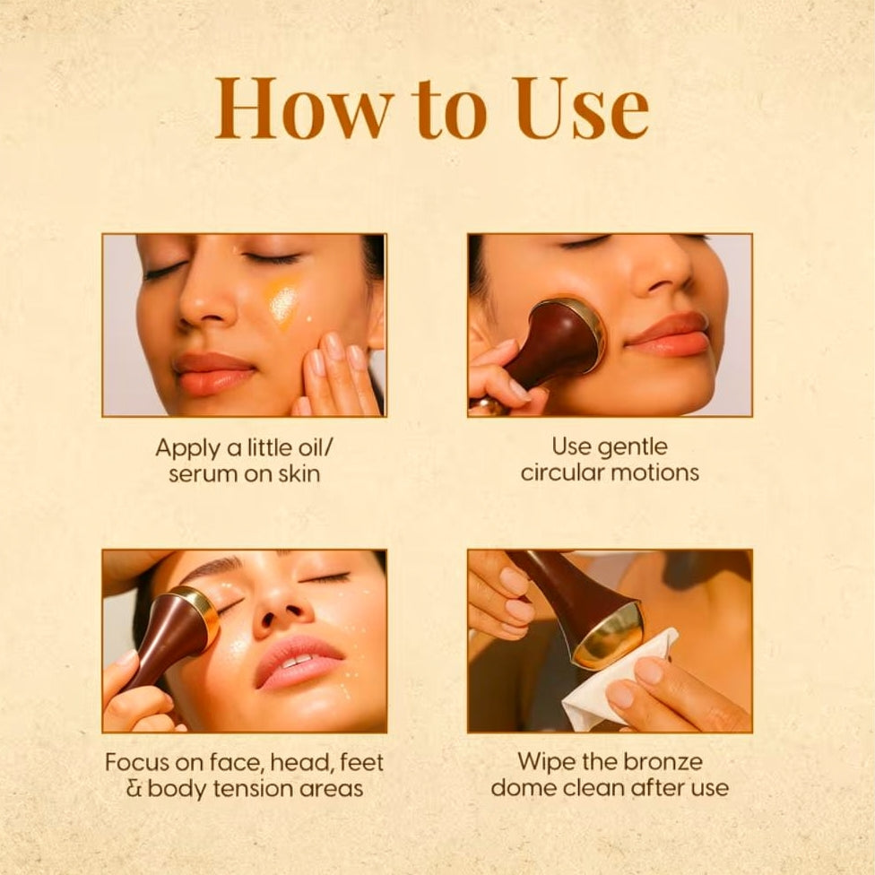 Ayurvedic Kansa Wand Massager