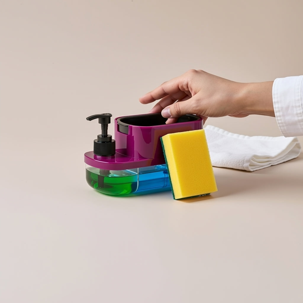 3 In 1 Soap Dispenser 🧽