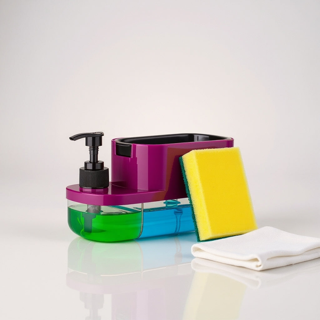 3 In 1 Soap Dispenser 🧽