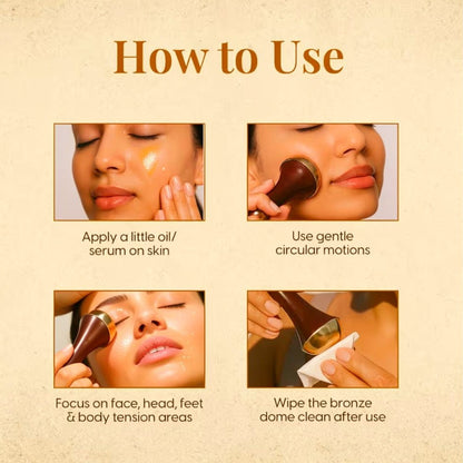 Ayurvedic Kansa Wand Massager