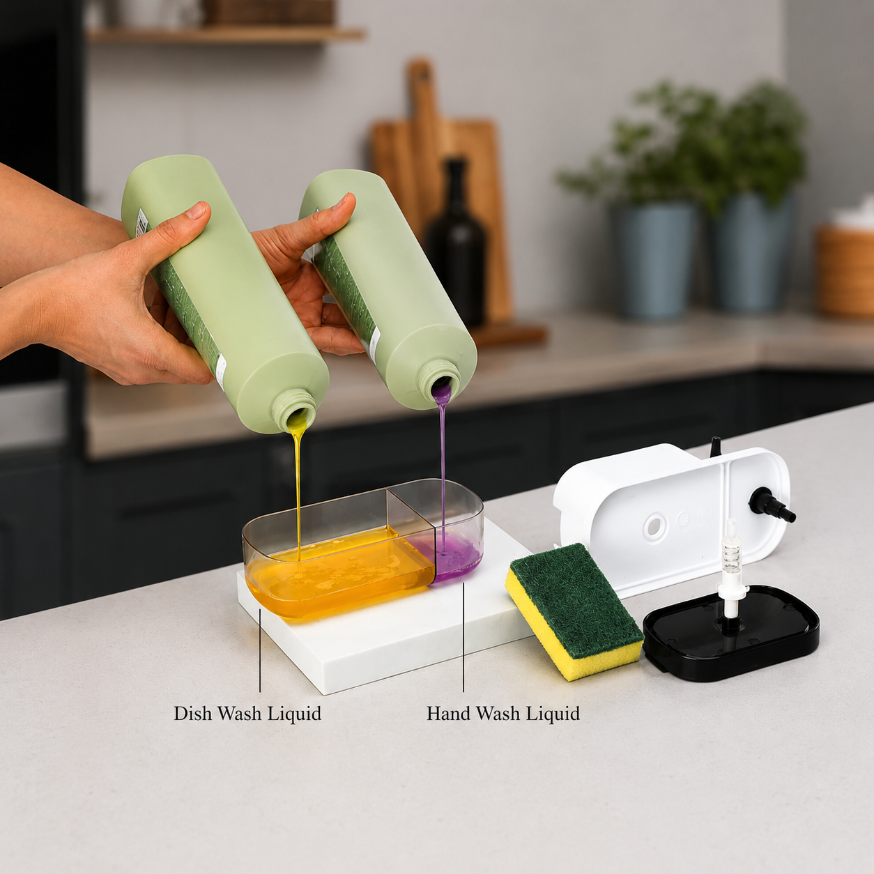 3 In 1 Soap Dispenser 🧽