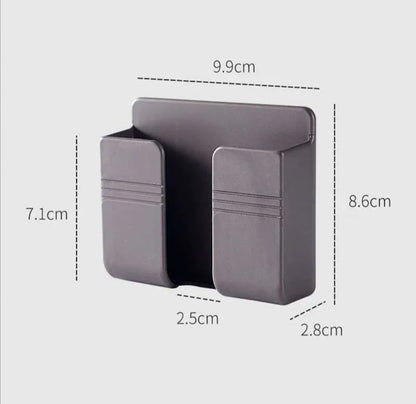 Wall Mounted Mobile Phone Charging Stand, Storage Holder 📱